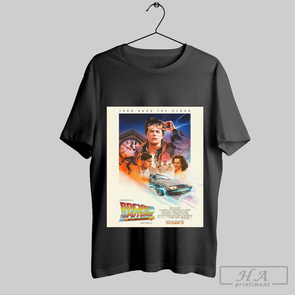 Official Turn Back The Clock Back To The Future 40th Anniversary Back In Theaters October