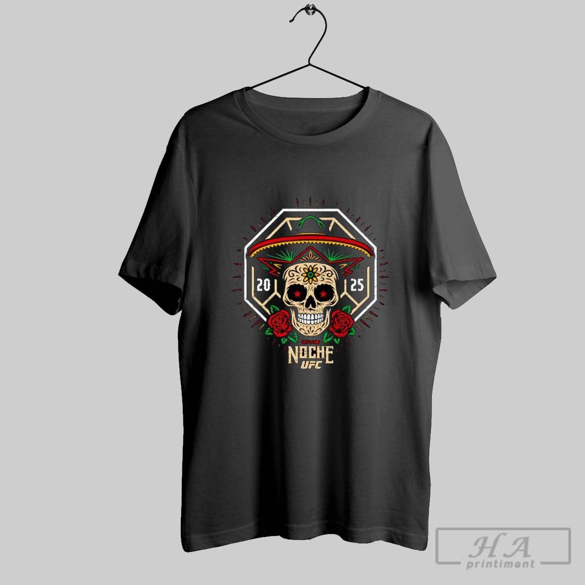 Official Ufc Noche 2025 Sugar Skull Retro