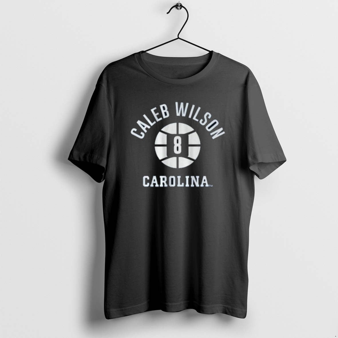 Official Unc Basketball Caleb Wilson 8 Carolina Name Number Ball Shirts Hoodie, Sweatshirt | RetroVerseTees.com