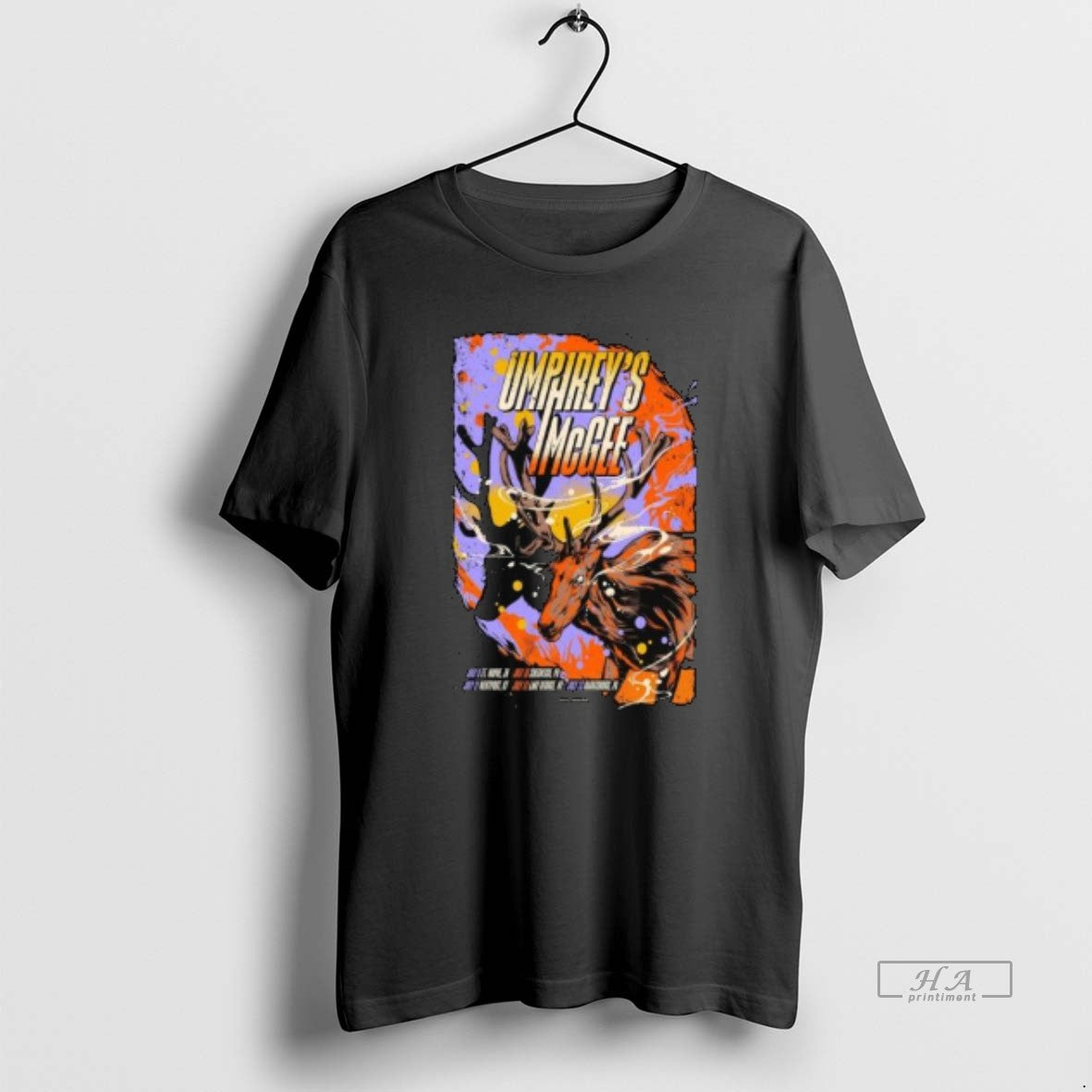 Official Umphreys Mcgee July 9 13 2026 Shows Circle Black T-Shirts, Hoodie, Sweatshirt | RetroVerseTees.com