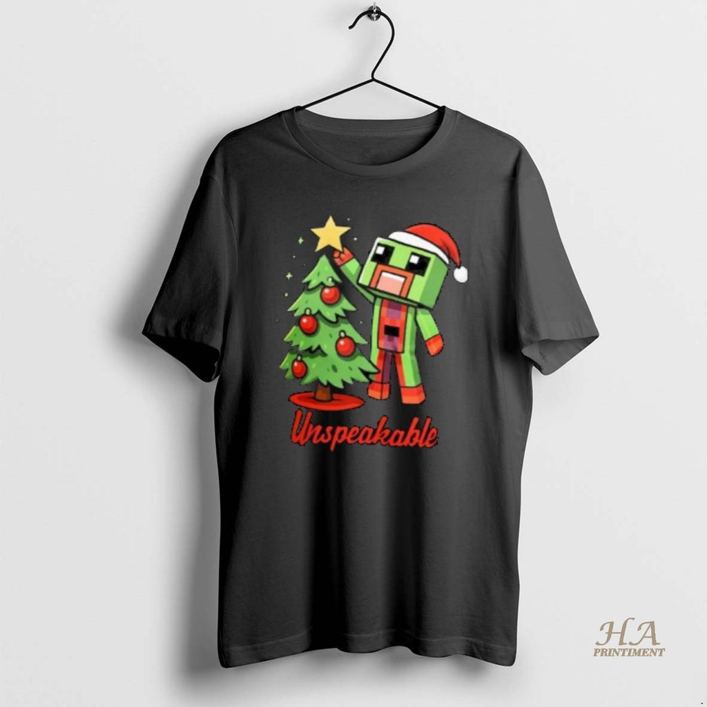 Official Unspeakable 2025 Holiday Circle Black