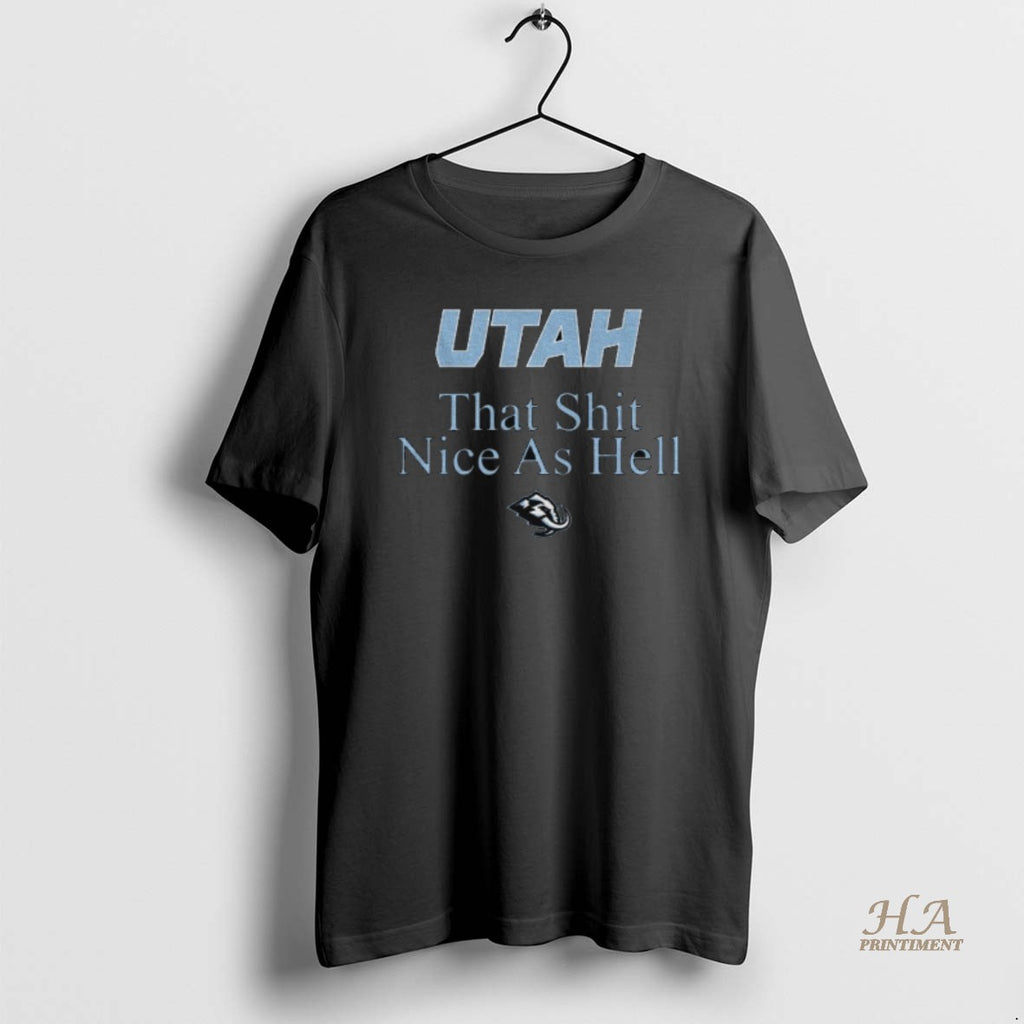 Official Utah Mammoth Hockey Utah That Shit Nice As Hell