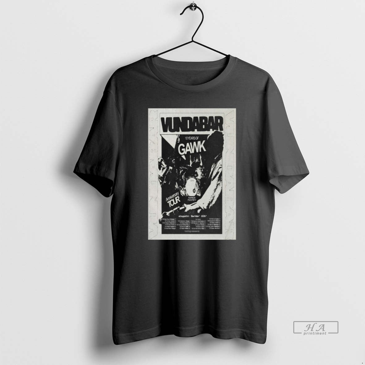 Official Vundabar 10 Years Of Gawk North America 2026 Tour T-Shirts, Hoodie, Sweatshirt | RetroVerseTees.com