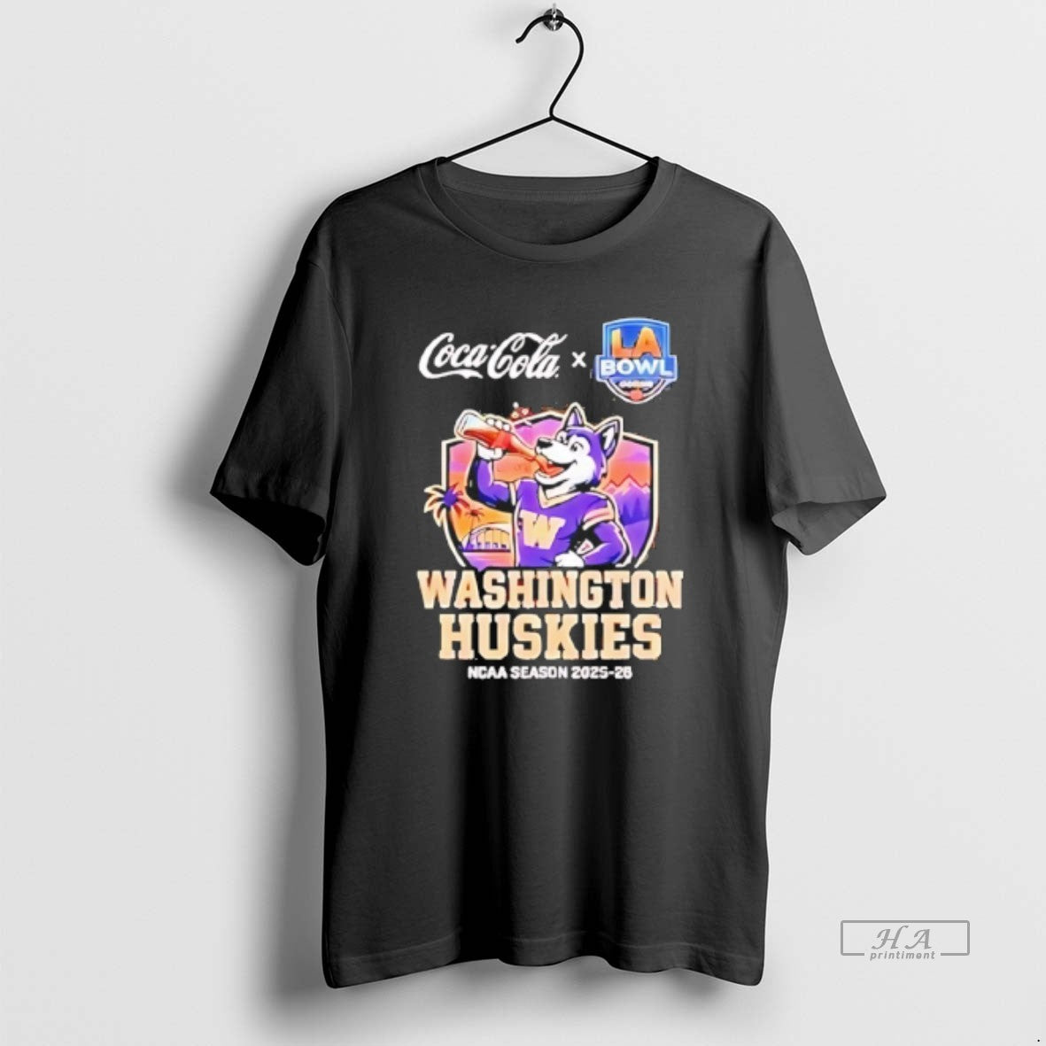 Official Washington Huskies 2025 26 La Bowl Hosted By Gronk Mascot T-Shirts, Hoodie, Sweatshirt | RetroVerseTees.com
