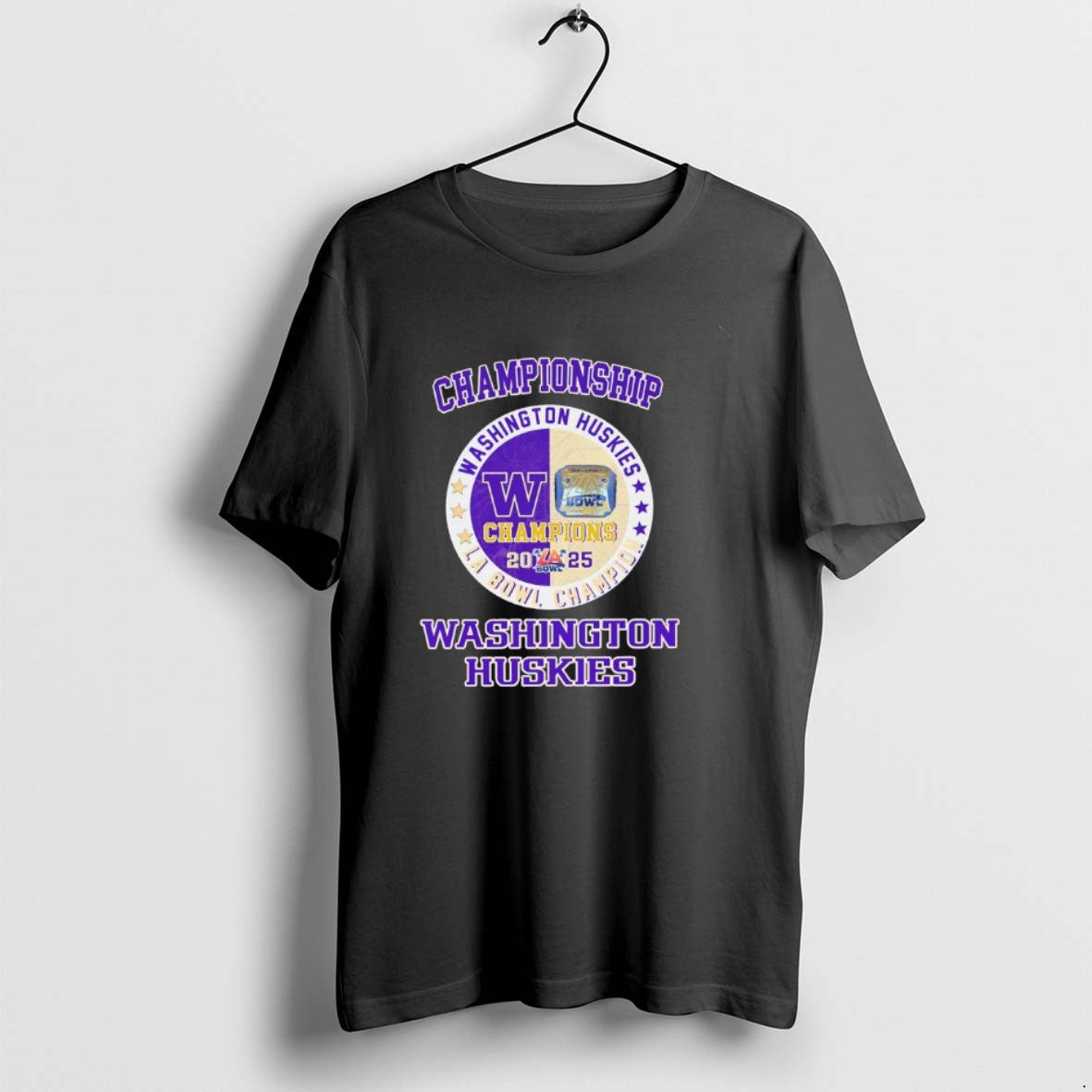 Official Washington Huskies 2025 La Bowl Champions T-Shirts, Hoodie, Sweatshirt | RetroVerseTees.com
