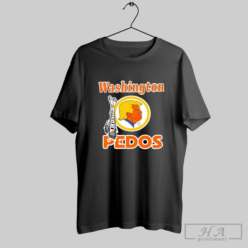 Official Washington Pedos Trump Jeffrey Epstein Controversy Posters Black