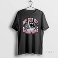 Official We Got Ice Champions Rings Circle Black T-Shirts, Hoodie, Sweatshirt | RetroVerseTees.com