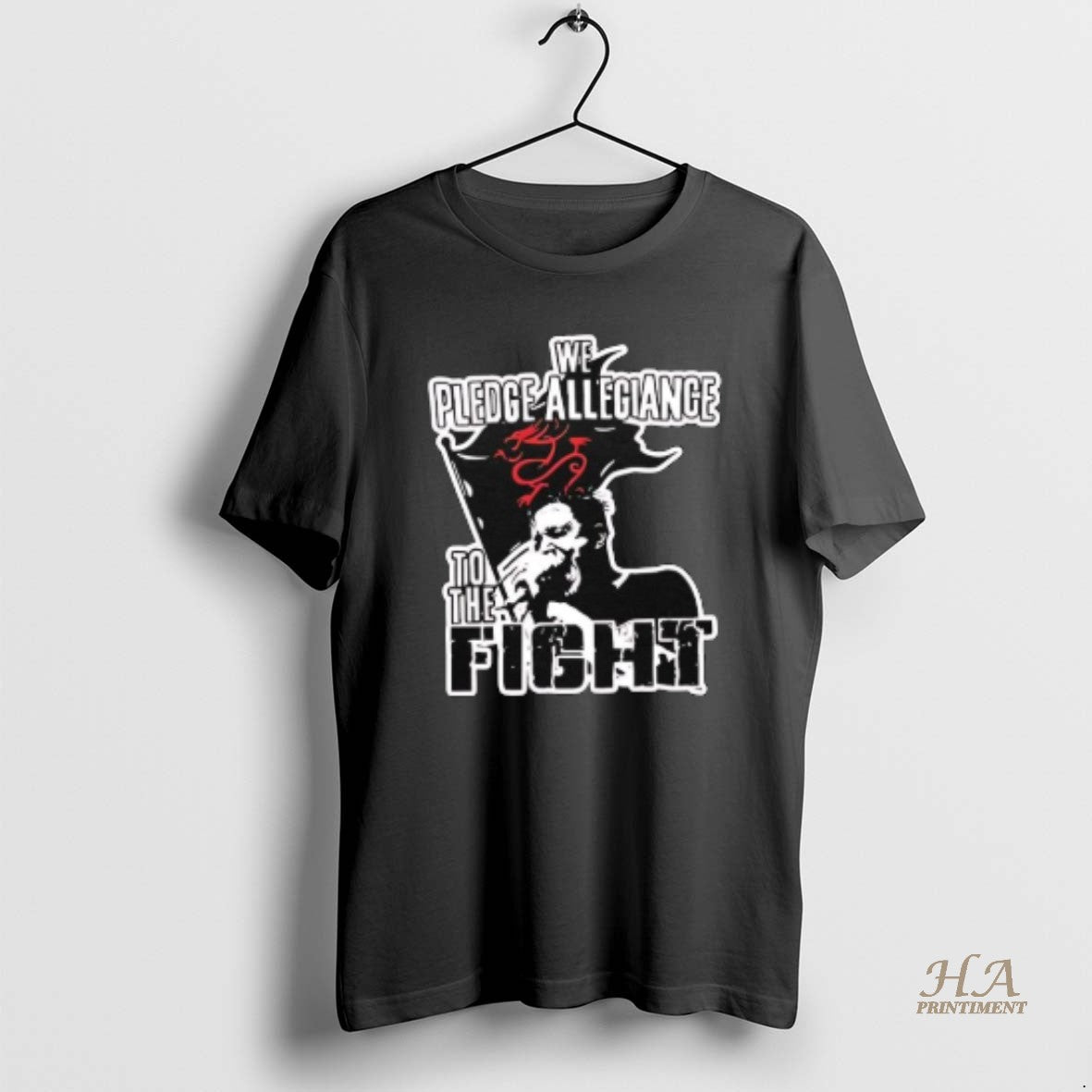 Official We Pledge Allegiance To The Fight Graphic