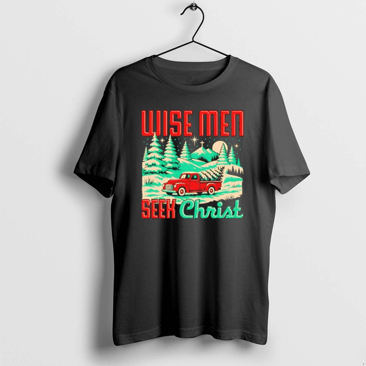 Official Wise Men Seek Christ Christmas T-Shirts, Hoodie, Sweatshirt | RetroVerseTees.com