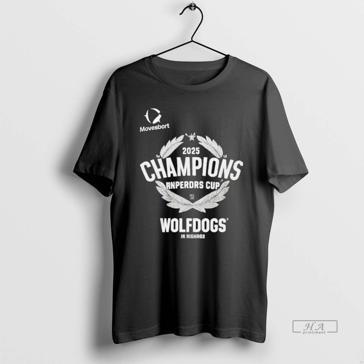 Official Wolfdogs In Righrod 2025 Champions Anperdrs Cup T-Shirts, Hoodie, Sweatshirt | RetroVerseTees.com