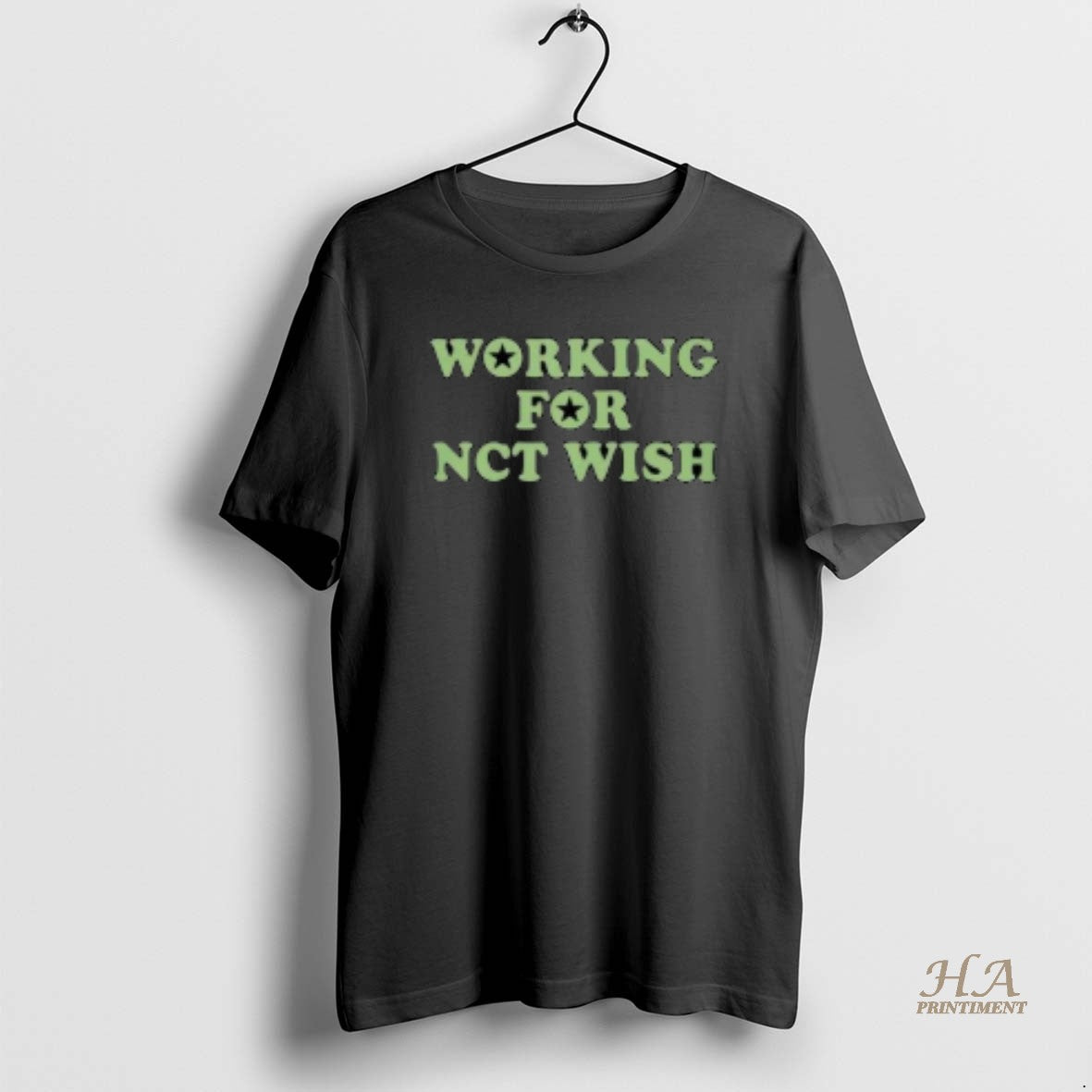 Official Working For Nct Wish Circle Black