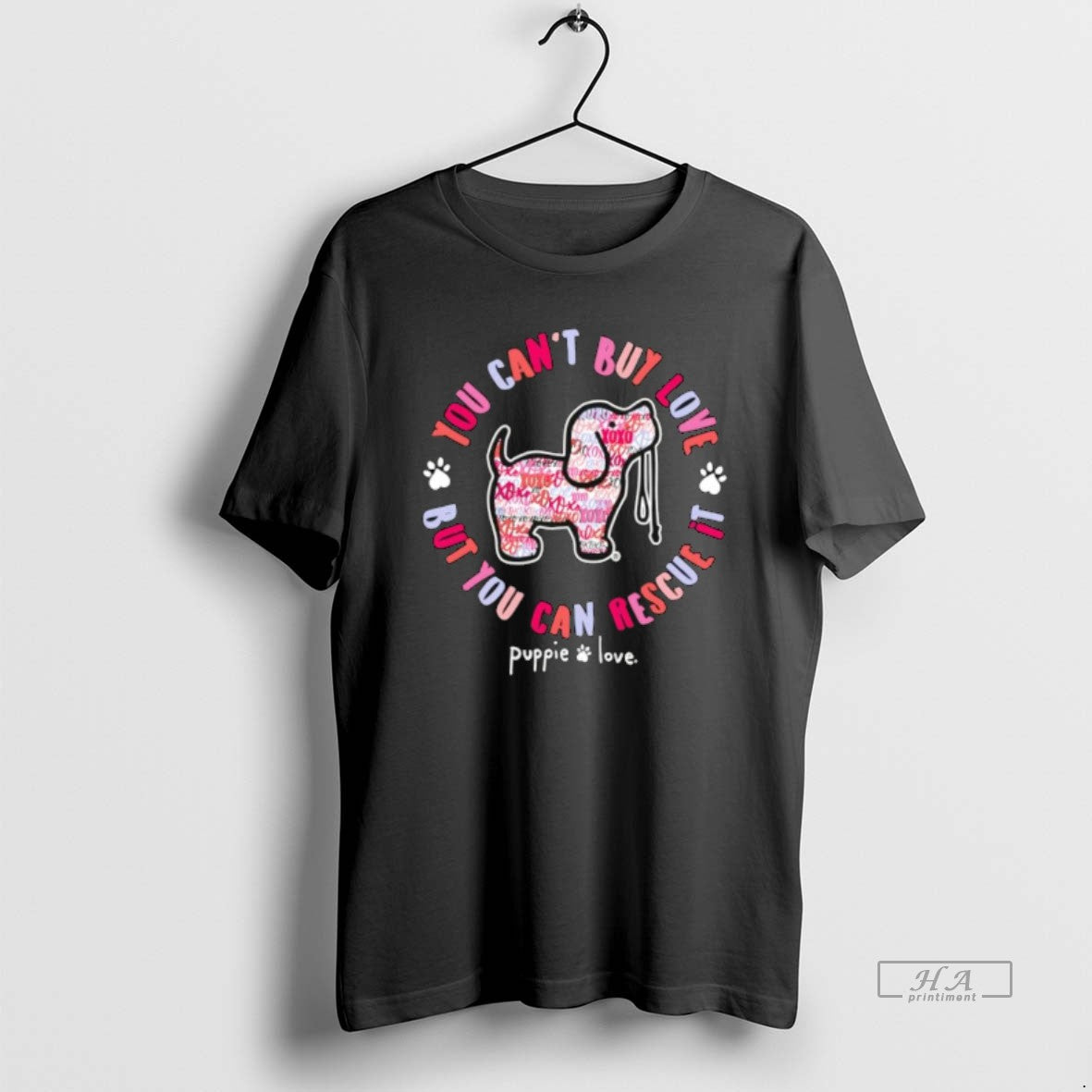 Official You Cant Buy Love But You Can Rescue It Puppie Love T-Shirts, Hoodie, Sweatshirt | RetroVerseTees.com