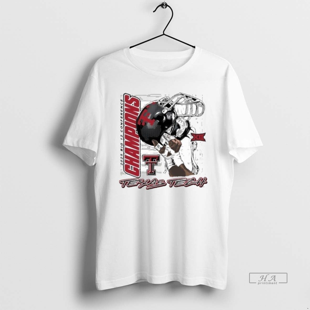 Official Texas Tech Red Raiders 2025 Big 12 Champions Raise Em Up T-Shirts, Hoodie, Sweatshirt | RetroVerseTees.com