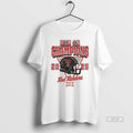 Official Texas Tech Red Raiders Summit Sportswear 2025 Big 12 Football Champions Helmet T-Shirts, Hoodie, Sweatshirt