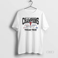 Official Texas Tech Red Raiders Vs Byu Cougars 2025 Big 12 Champions Score T-Shirts, Hoodie, Sweatshirt | RetroVerseTees.com