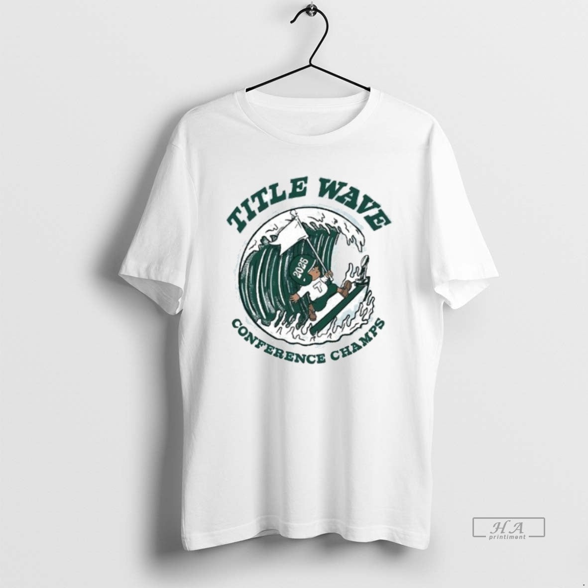 Official Tulane Green Wave Title Wave Conference Champs 2025 T-Shirts, Hoodie, Sweatshirt | RetroVerseTees.com