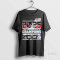 Officials 2025 Big 12 Conference Champions Texas Tech 34 7 Byu Score Premium T Shirts Hoodie, Sweatshirt | RetroVerseTees.com