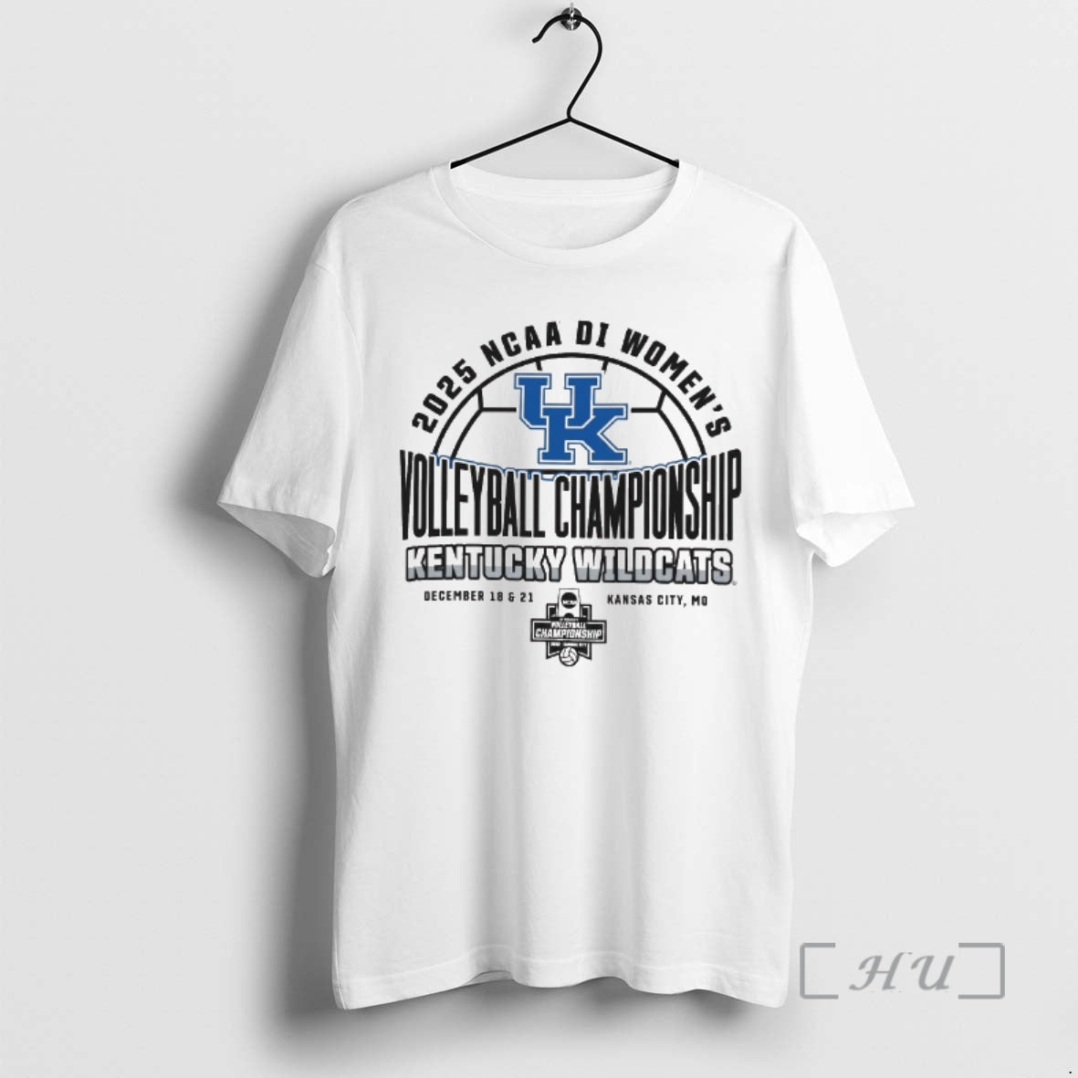 Officials 2025 Ncaa Division I Kentucky Wildcats 2025 Womens Volleyball Championships December 18 21 Kansas T-Shirts,...