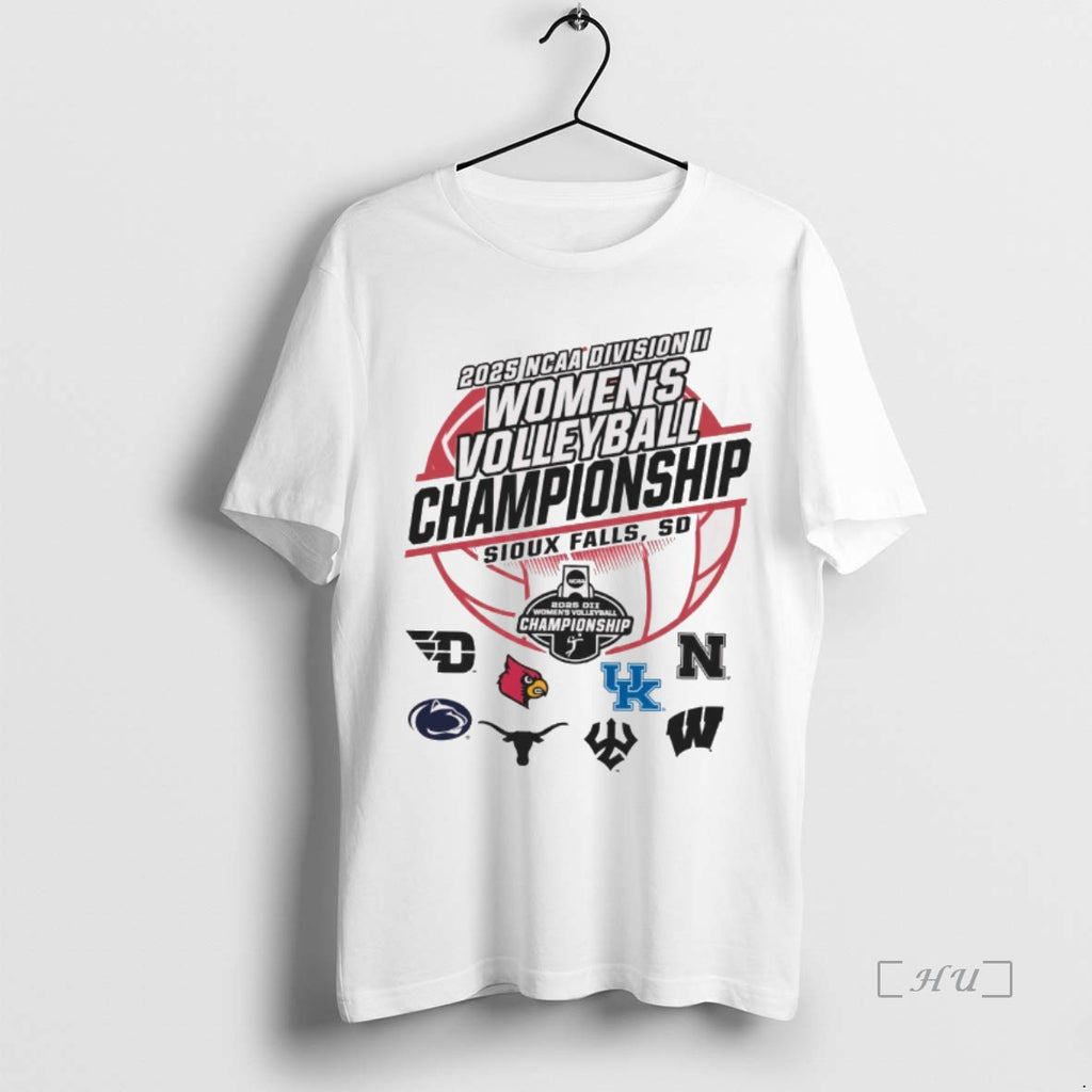 Officials 2025 Ncaa Division Ii Womens Volleyball Championship Sioux Falls Sd Premium T Shirts Sweater