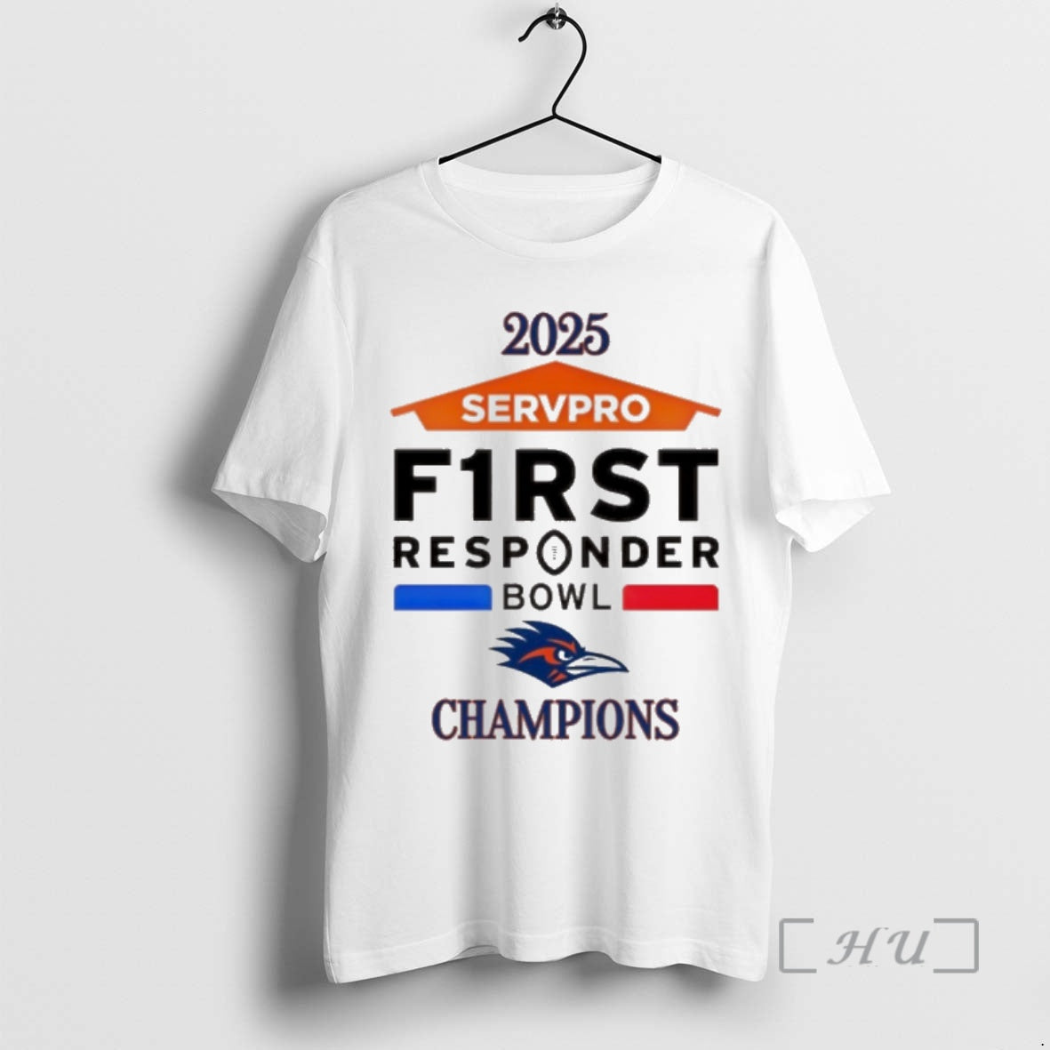Officials 2025 Utsa Roadrunners Servpro First Responder Bowl Champions T-Shirts, Hoodie, Sweatshirt | RetroVerseTees.com