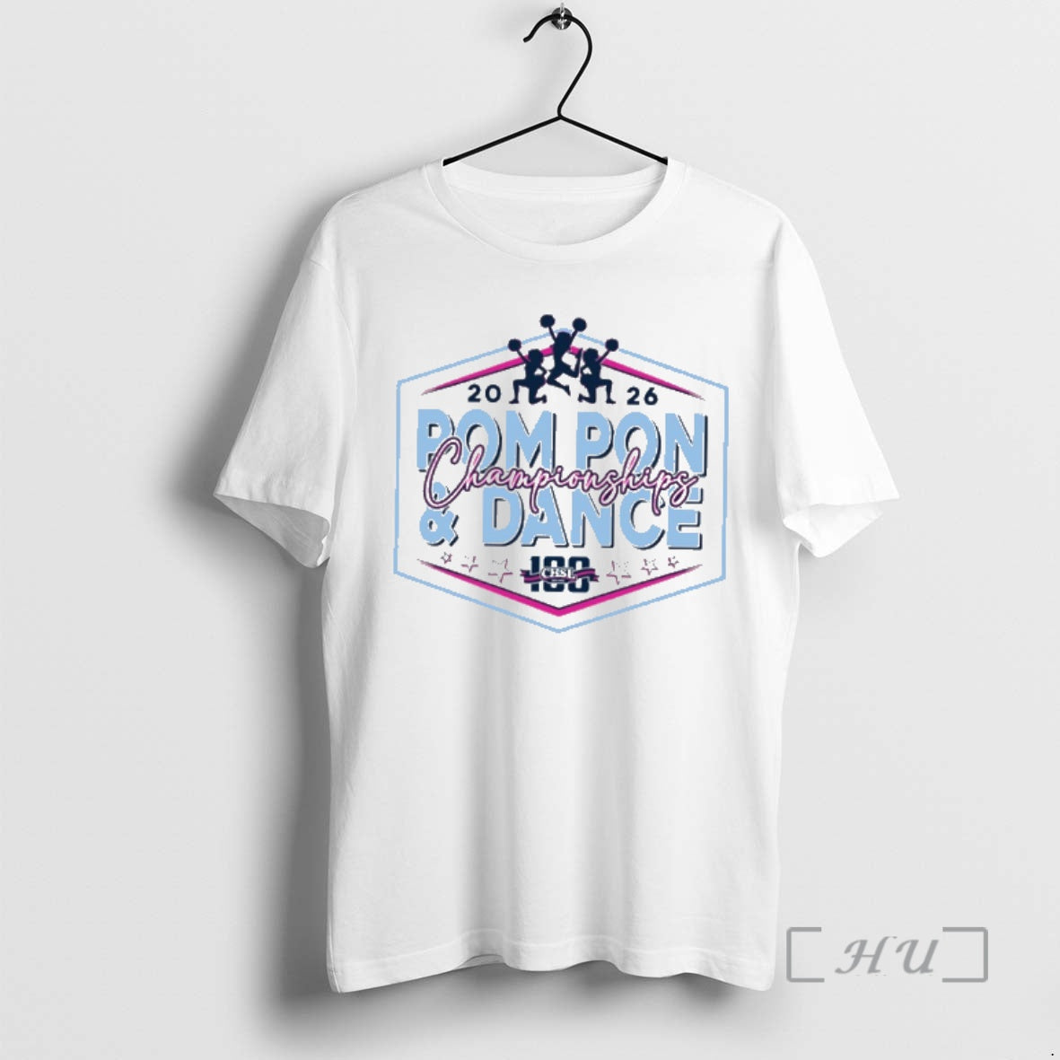 Officials 2026 Chsl Pom Pon Dance Championships T-Shirts, Hoodie, Sweatshirt | RetroVerseTees.com