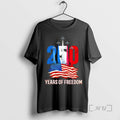 Officials 250 Years Of Freedom Fighter Jet Us Flag T-Shirts, Hoodie, Sweatshirt | RetroVerseTees.com