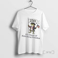 Officials 250 Years Of Ribbiting Freedom Patriot Frog T-Shirts, Hoodie, Sweatshirt | RetroVerseTees.com
