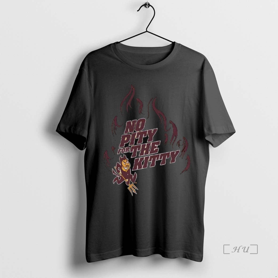 Officials 4hvokba5 State Sun Devils Asu Flames No Pity For The Kitty Premium T Shirts Hoodie, Sweatshirt | RetroVerseTees.com