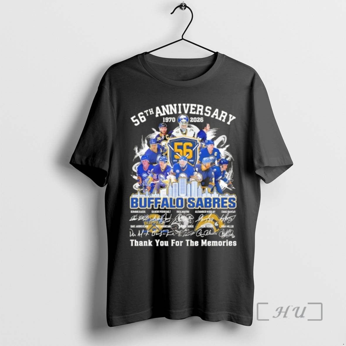 Officials 56th Anniversary 1970 2026 Buffalo Sabres Dominik Hasek And Legends Thank You For The T-Shirts, Hoodie, Sweatshirt