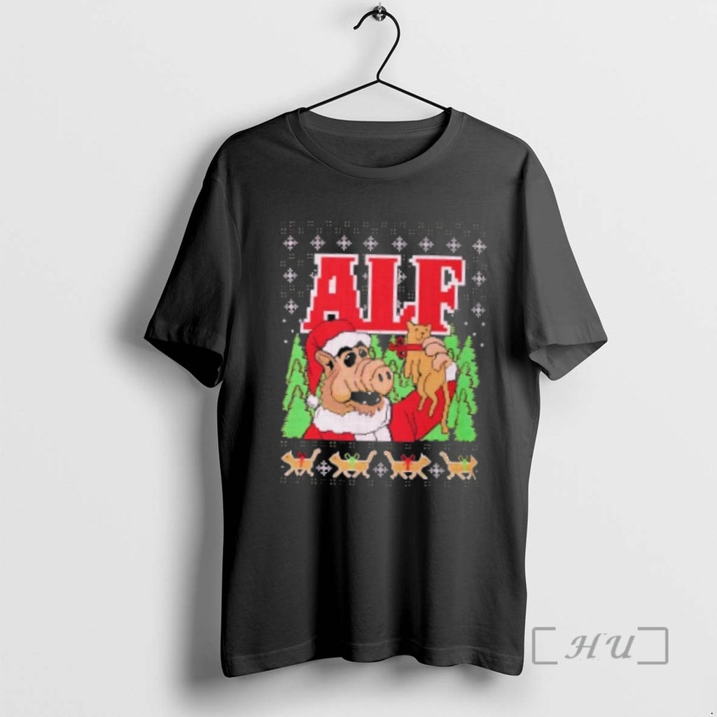 Officials Alf Ugly Christmas Pixel Art Holiday