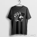 Officials Ace Card Cowboy Poker Card Games T Shirt
