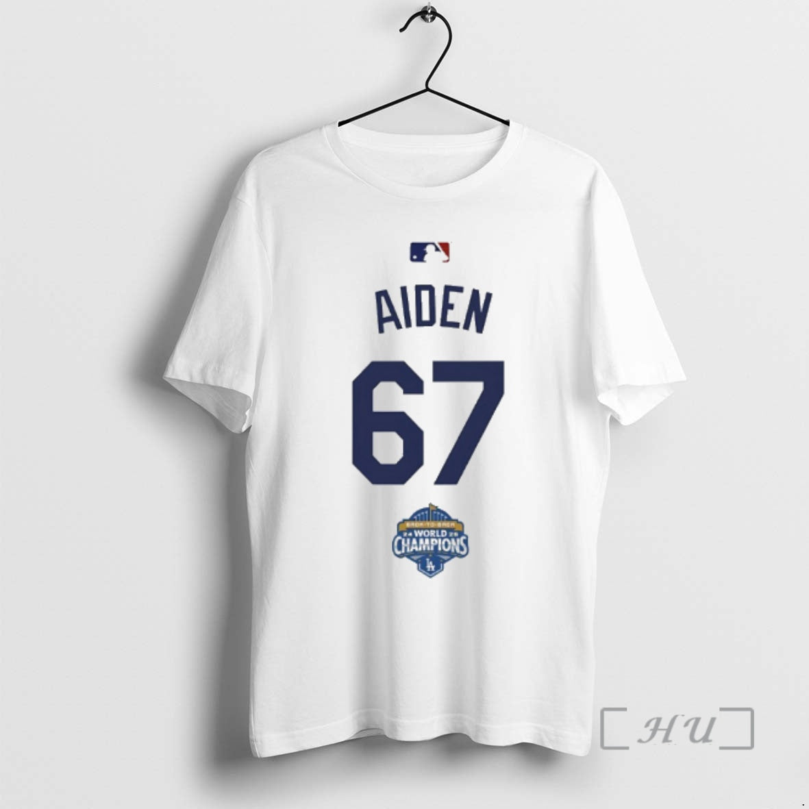 Officials Aiden 67 Back To Back Champs World Champions T-Shirts, Hoodie, Sweatshirt | RetroVerseTees.com
