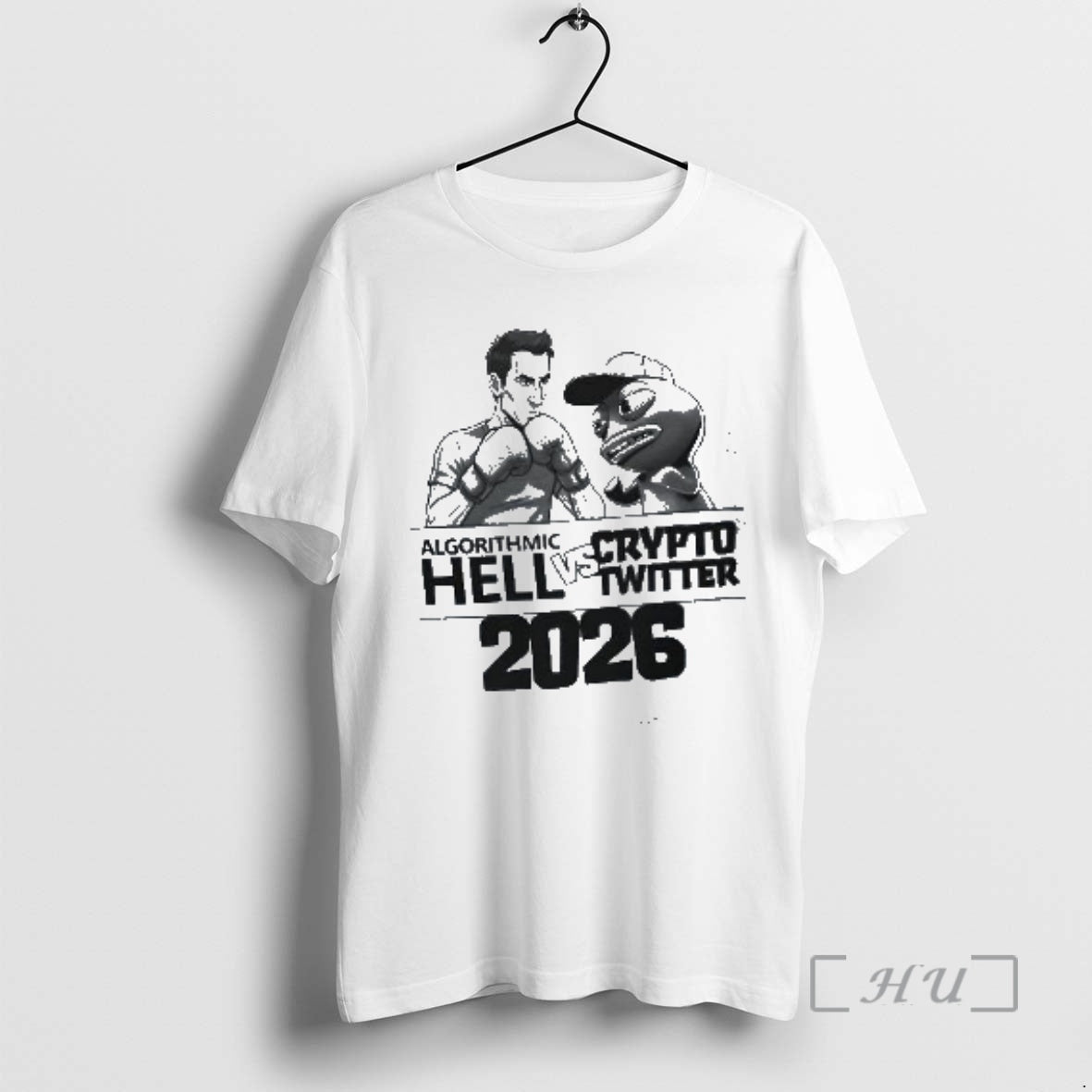 Officials Algorithmic Hell Vs Crypto Twitter 2026 T-Shirts, Hoodie, Sweatshirt | RetroVerseTees.com
