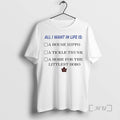 Officials All I Want In Life Is A House Hippo A Trickle Trunk A Home T-Shirts, Hoodie, Sweatshirt | RetroVerseTees.com