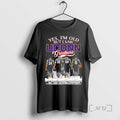 Officials Allen And Legends Yes Im Old But I Saw Uconn Huskies Greatness Skyline Signatures T-Shirts, Hoodie, Sweatshirt
