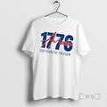 Officials America 250 Years Of Freedom 1776 2026 Classic Blue T-Shirts, Hoodie, Sweatshirt | RetroVerseTees.com