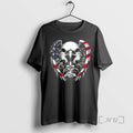 Officials American Eagle Wings And Soldiers Praying Cross Us Flag T-Shirts, Hoodie, Sweatshirt | RetroVerseTees.com