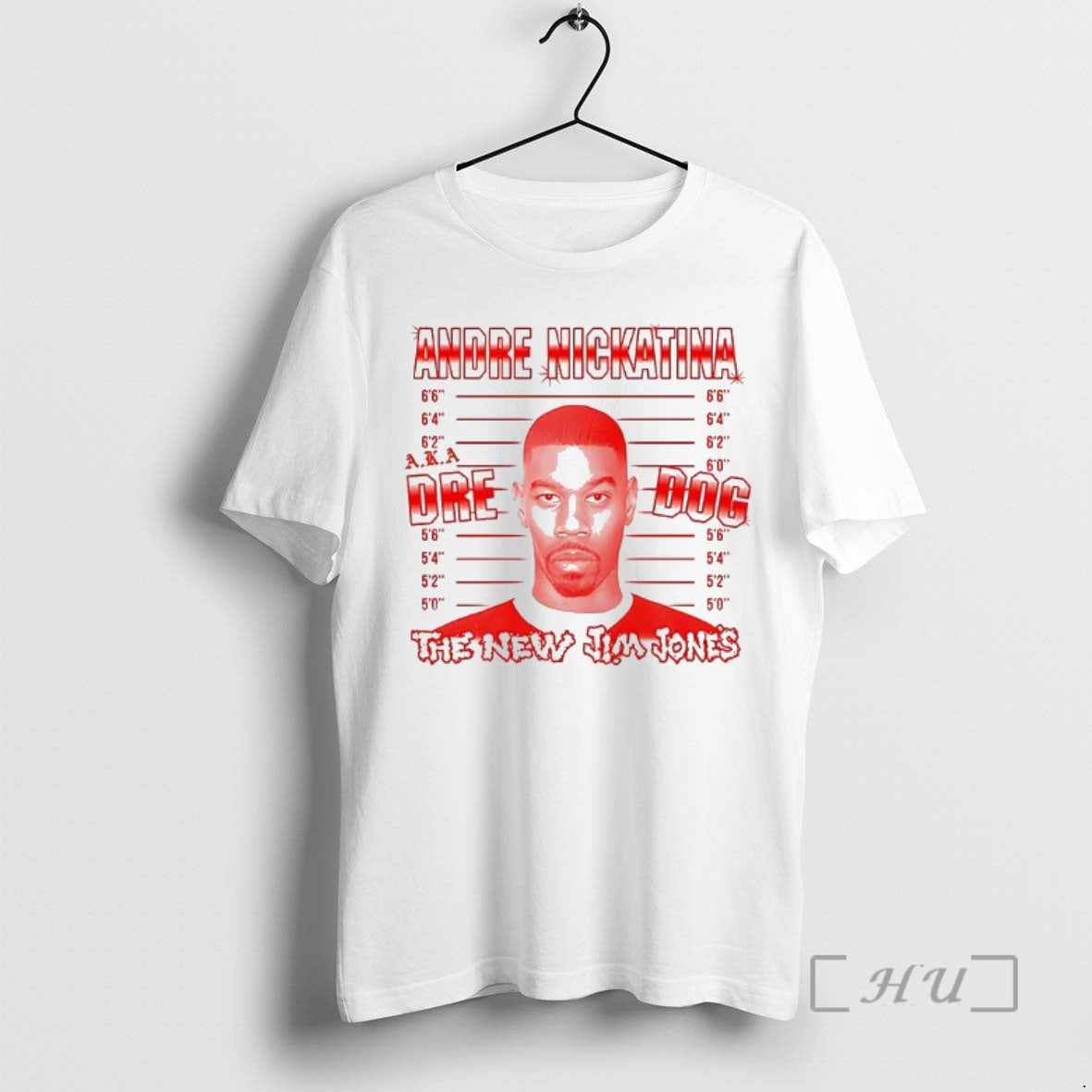 Officials Andre The Jim Jones Criminal Photo T-Shirts, Hoodie, Sweatshirt | RetroVerseTees.com
