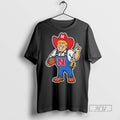 Officials Andrew Whitworth And Ryan Fitzpatrick Wearing Nebraska Huskers Mascot T Shirt