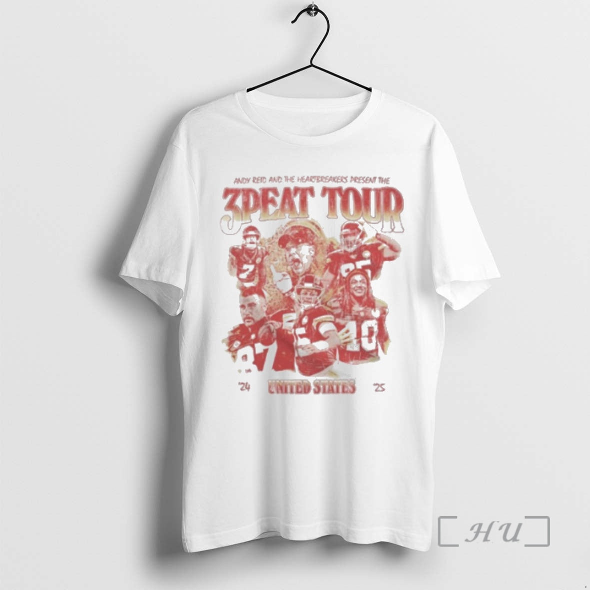 Officials Andy Ried And The Heartbreakers Present The 3peat Tour T-Shirts, Hoodie, Sweatshirt | RetroVerseTees.com