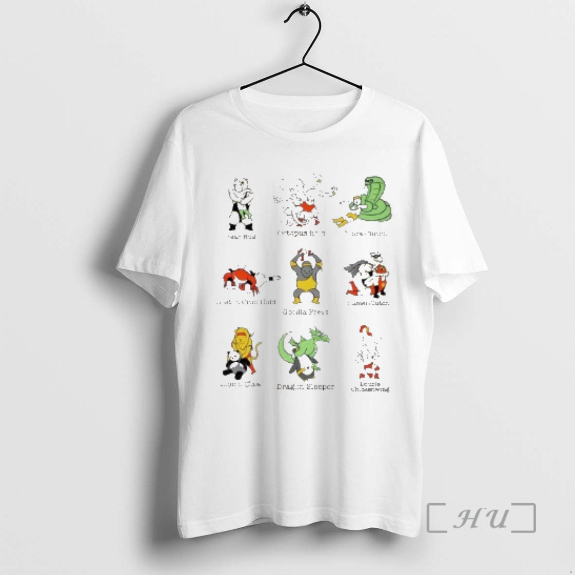Officials Animals Performing Wrestling Moves Named T-Shirts, Hoodie, Sweatshirt | RetroVerseTees.com
