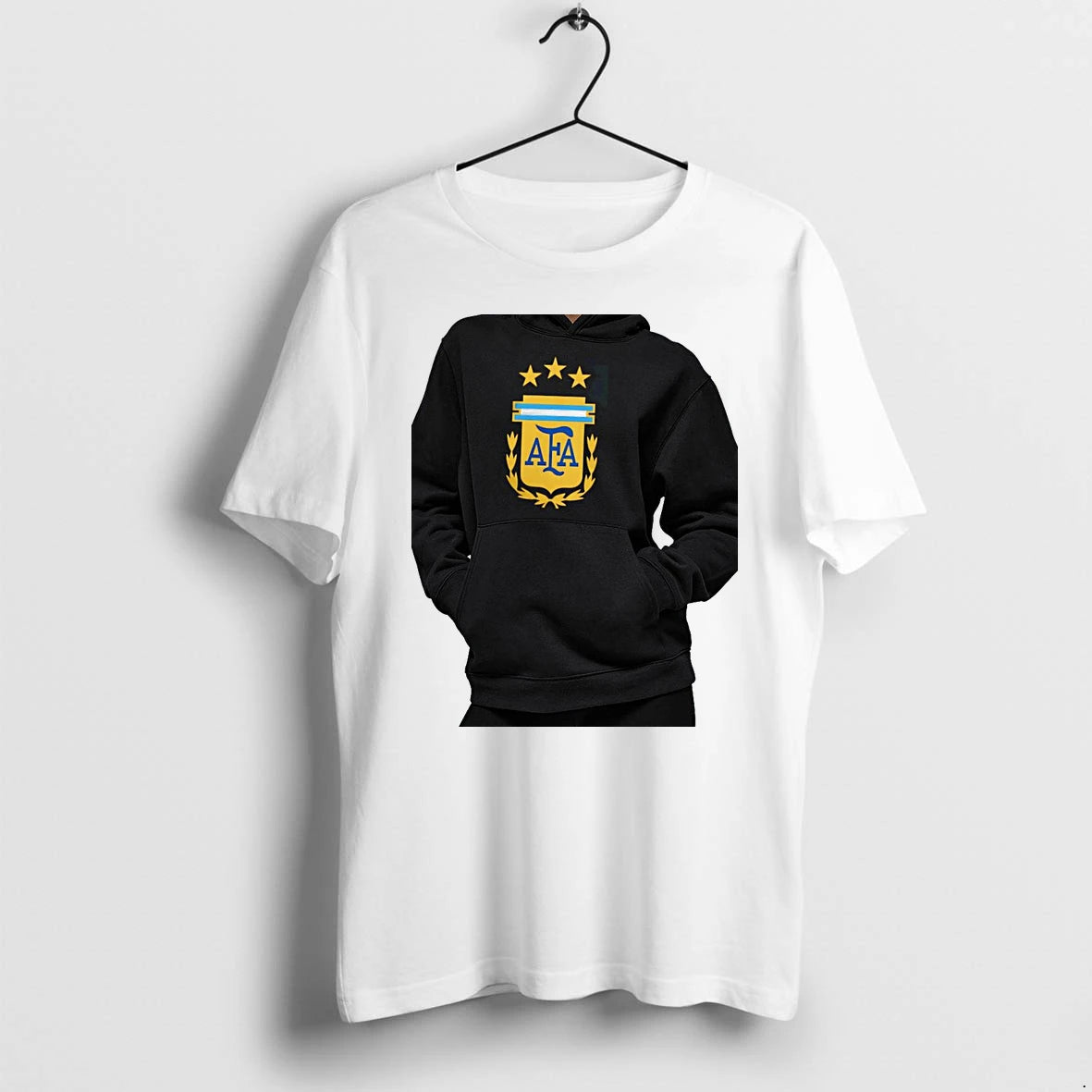 Officials Argentina National Team Primary Logo Premium T Shirt