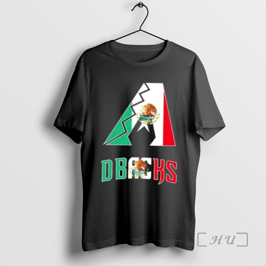 Officials Arizona Diamondbacks Baseball X Mexican Flag