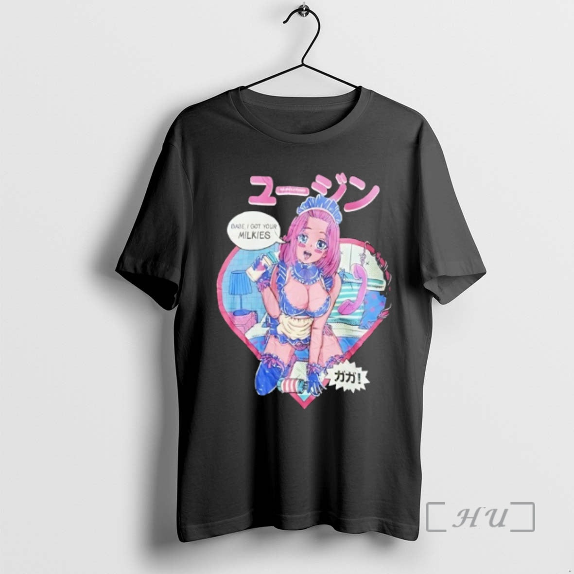 Officials Babe I Got Your Milkies Anime T-Shirts, Hoodie, Sweatshirt | RetroVerseTees.com