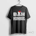 Officials Bah Humbug Santa Hat Christmas Letter T-Shirts, Hoodie, Sweatshirt | RetroVerseTees.com
