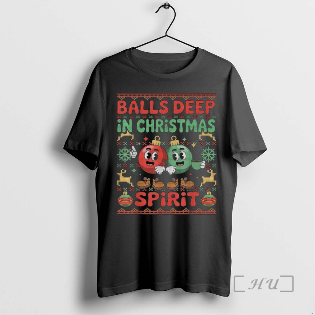 Officials Balls Deep In The Christmas Spirit Xmas Ugly