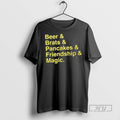 Officials Beer Brats Pancakes Friendship Magic T Shirt