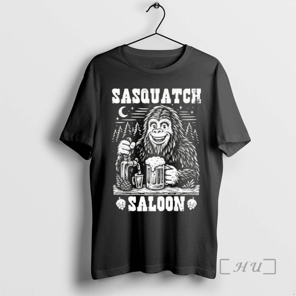 Officials Bigfoot Sasquatch Saloon T-Shirts, Hoodie, Sweatshirt | RetroVerseTees.com