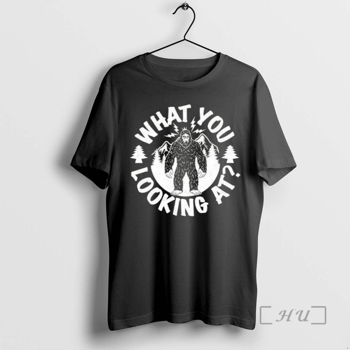 Officials Bigfoot Sasquatch What You Looking At T-Shirts, Hoodie, Sweatshirt | RetroVerseTees.com