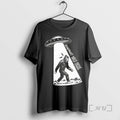 Officials Bigfoot Was Here Ufo T-Shirts, Hoodie, Sweatshirt | RetroVerseTees.com